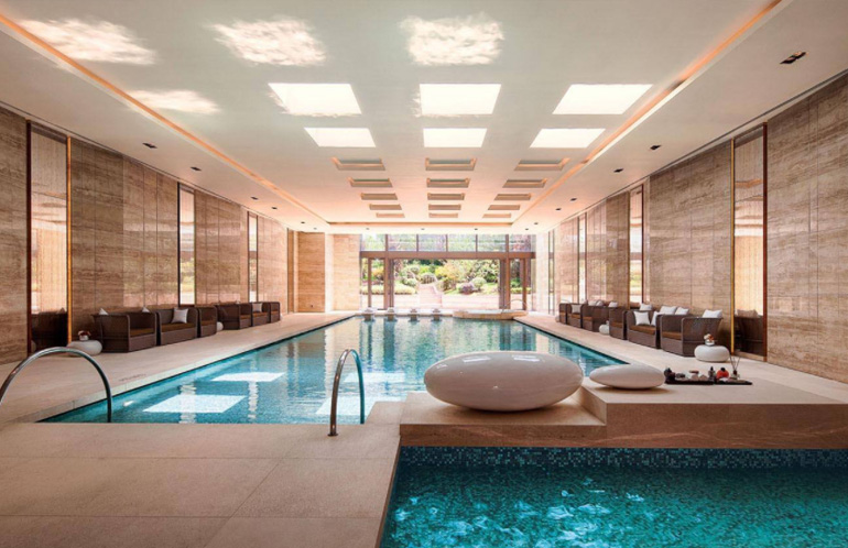 深圳潤府一期會所室內游泳池